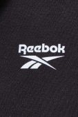 Кофта Reebok жіноча колір чорний з капюшоном однотонна (3553617)