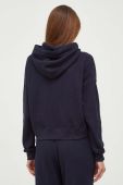 Бавовняна кофта лаунж Tommy Hilfiger колір синій з капюшоном з аплікацією (3506548)