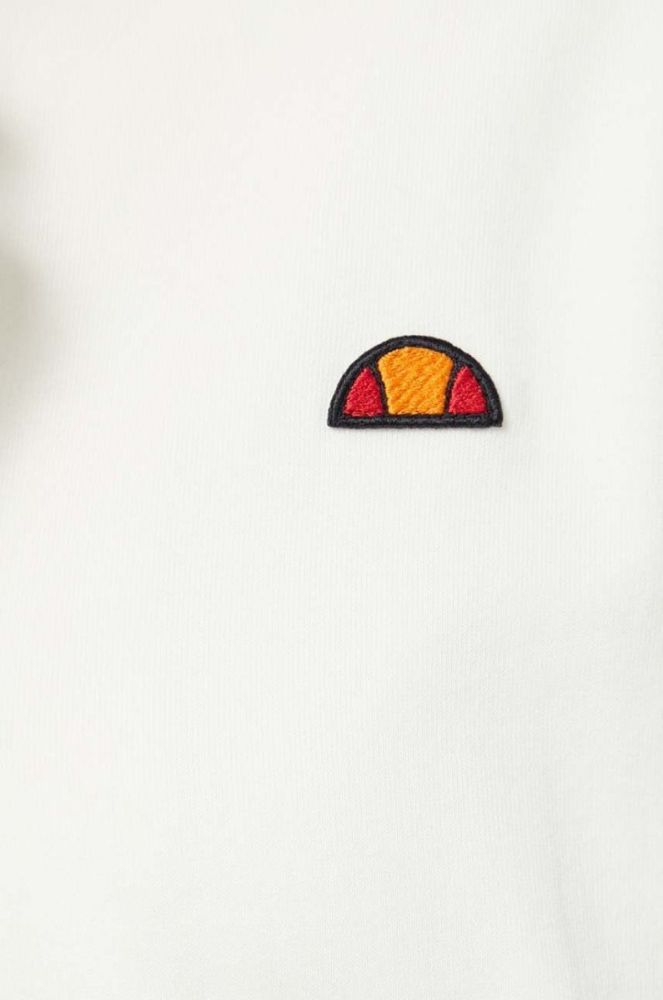 Бавовняна кофта Ellesse жіноча колір бежевий з аплікацією фото 5