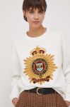 Кофта Polo Ralph Lauren жіноча колір бежевий з аплікацією