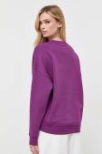 Кофта Karl Lagerfeld жіноча колір фіолетовий з аплікацією (3503719)