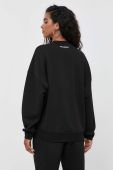 Кофта Karl Lagerfeld жіноча колір чорний з аплікацією (3537319)