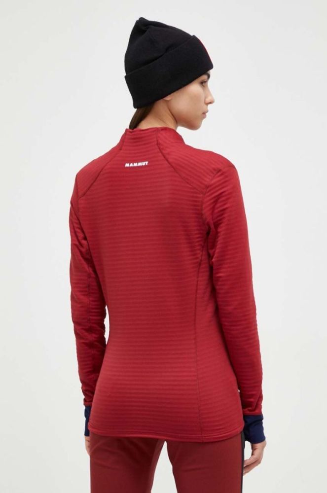 Спортивна кофта Mammut Taiss Light колір червоний однотонна фото 3