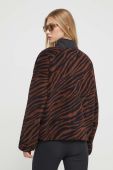 Кофта Rip Curl Shore Break жіноча колір коричневий з аплікацією