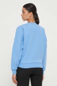 Кофта Karl Kani жіноча  однотонна колір блакитний