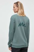 Спортивна кофта Viking Escape колір зелений з принтом (3683009)