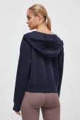 Кофта Casall жіноча колір синій з капюшоном однотонна