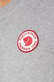 Бавовняна кофта Fjallraven 1960 Logo жіноча колір сірий меланж