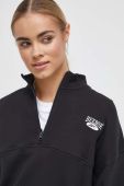 Бавовняна кофта Reebok Classic жіноча колір чорний однотонна (3574253)
