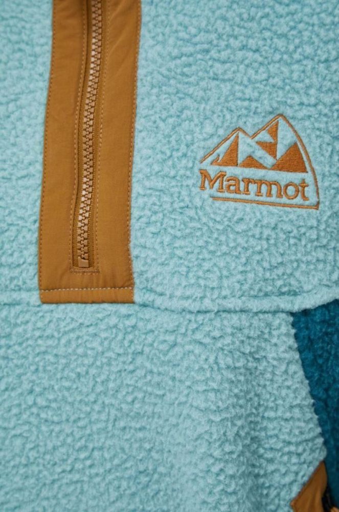 Спортивна кофта Marmot Super Aros колір бірюзовий візерунок фото 5