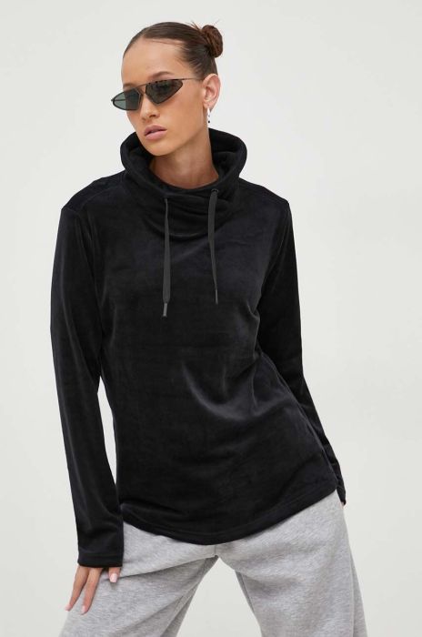 Кофта Protest жіноча колір чорний однотонна