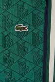 Спортивні штани Lacoste колір зелений візерунок