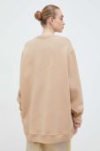 Бавовняна кофта MMC STUDIO колір бежевий з аплікацією (3624817)