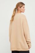 Бавовняна кофта MMC STUDIO колір бежевий з аплікацією (3624816)