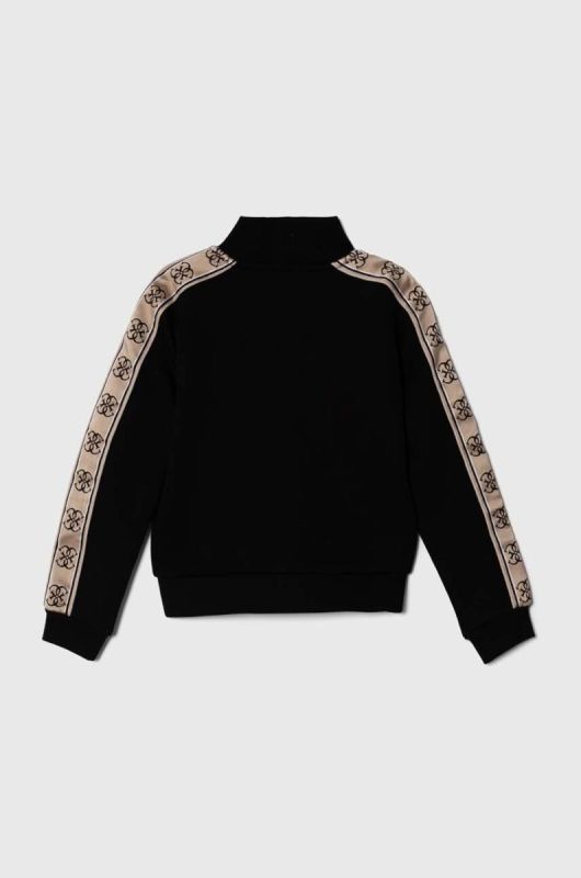 Дитяча кофта Guess колір чорний з аплікацією (3400500) фото 2