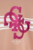 Дитяча бавовняна кофта Guess колір рожевий візерунок (3299071)