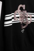 Дитяча бавовняна кофта Guess колір чорний візерунок (3299084)