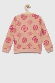 Дитяча бавовняна кофта Guess колір рожевий візерунок (3293706)