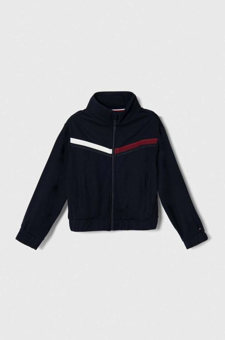 Дитяча кофта Tommy Hilfiger колір синій з аплікацією (3473392) Дитяча кофта Tommy Hilfiger колір синій з аплікацією (3473392)