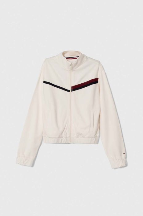 Дитяча кофта Tommy Hilfiger колір білий з аплікацією (3461739)