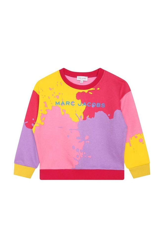 Дитяча кофта Marc Jacobs колір рожевий візерунок (3418487)