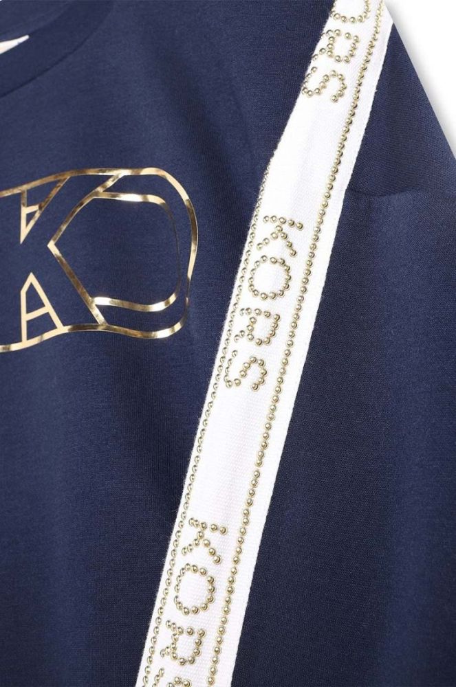Дитяча кофта Michael Kors колір синій з принтом фото 3