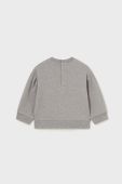Кофта для немовлят Mayoral колір сірий однотонна
