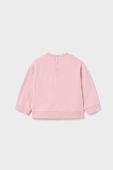 Кофта для немовлят Mayoral колір рожевий однотонна
