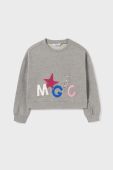 Дитяча кофта Mayoral колір сірий з принтом (3423648)