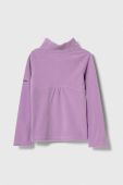 Дитяча кофта Columbia колір фіолетовий однотонна (3510056)