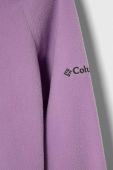 Дитяча кофта Columbia колір фіолетовий однотонна (3510056)