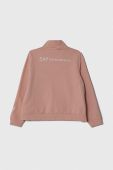 Дитяча кофта EA7 Emporio Armani колір рожевий з принтом (3376454)