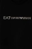 Дитяча кофта EA7 Emporio Armani колір чорний з принтом (3374687)
