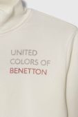 Дитяча бавовняна кофта United Colors of Benetton колір бежевий з принтом (3390268) Дитяча бавовняна кофта United Colors of Benetton колір бежевий з принтом (3390268)