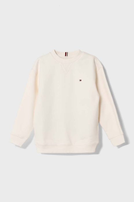 Дитяча кофта Tommy Hilfiger колір білий меланж