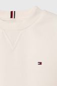 Дитяча кофта Tommy Hilfiger колір білий меланж