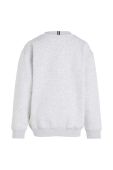 Дитяча кофта Tommy Hilfiger колір сірий однотонна