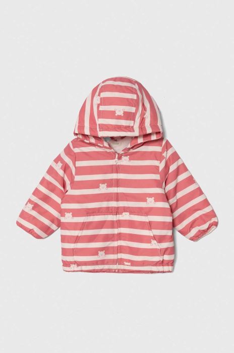Дитяча куртка United Colors of Benetton колір рожевий (3461749)