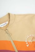 Дитяча кофта Coccodrillo колір бежевий з принтом (3585199)
