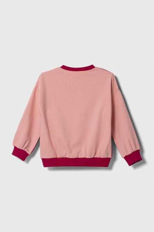 Дитяча кофта United Colors of Benetton колір рожевий візерунок (3545838) фото 2
