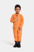Дитяча кофта Didriksons MONTE KIDS FULLZIP колір помаранчевий однотонна Дитяча кофта Didriksons MONTE KIDS FULLZIP колір помаранчевий однотонна