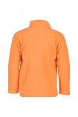 Дитяча кофта Didriksons MONTE KIDS FULLZIP колір помаранчевий однотонна Дитяча кофта Didriksons MONTE KIDS FULLZIP колір помаранчевий однотонна