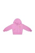 Дитяча кофта Pinko Up колір рожевий з капюшоном з аплікацією (3458219) Дитяча кофта Pinko Up колір рожевий з капюшоном з аплікацією (3458219)