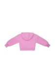 Дитяча кофта Pinko Up колір рожевий з капюшоном з аплікацією (3458219) Дитяча кофта Pinko Up колір рожевий з капюшоном з аплікацією (3458219)