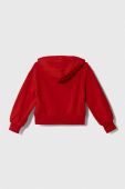 Дитяча кофта Pinko Up колір червоний з капюшоном з аплікацією (3458213) Дитяча кофта Pinko Up колір червоний з капюшоном з аплікацією (3458213)