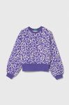 Дитяча кофта United Colors of Benetton колір фіолетовий візерунок (3601261)