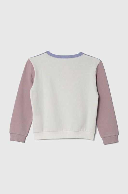Дитяча кофта United Colors of Benetton колір фіолетовий візерунок (3629235) фото 2