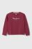 Дитяча бавовняна кофта Pepe Jeans колір бордовий з принтом (3450005)