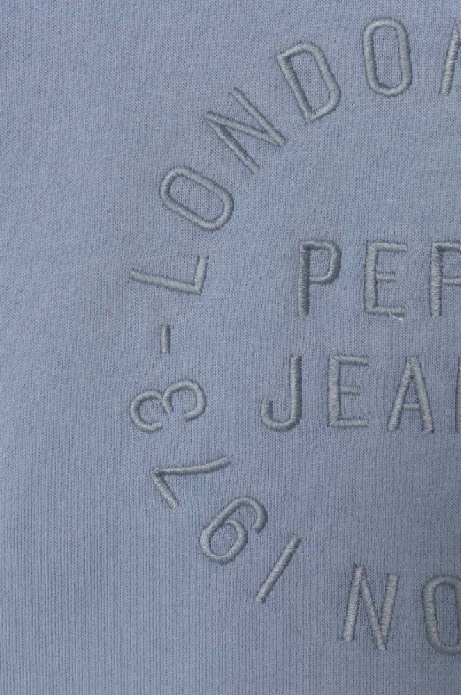 Дитяча кофта Pepe Jeans з аплікацією колір блакитний фото 3