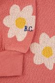 Дитяча бавовняна кофта Bobo Choses колір рожевий візерунок (3549954)